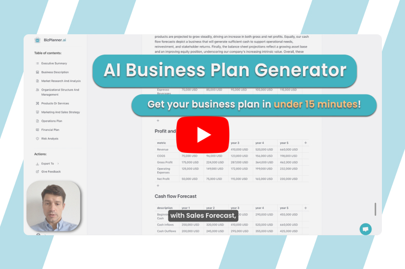 AI Business Plan Generator Write A Business Plan In 15 Minutes
