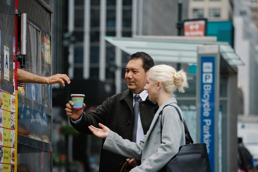 Plan d'affaires pour chariot de café: Produits ou Services